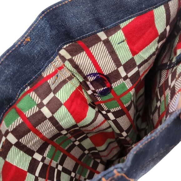 Vtg 40s 50s Jeanies By‎ BLUE BELL Jeans Girls' 12 Medium Warmly Lined Deadstock - Picture 7 of 11